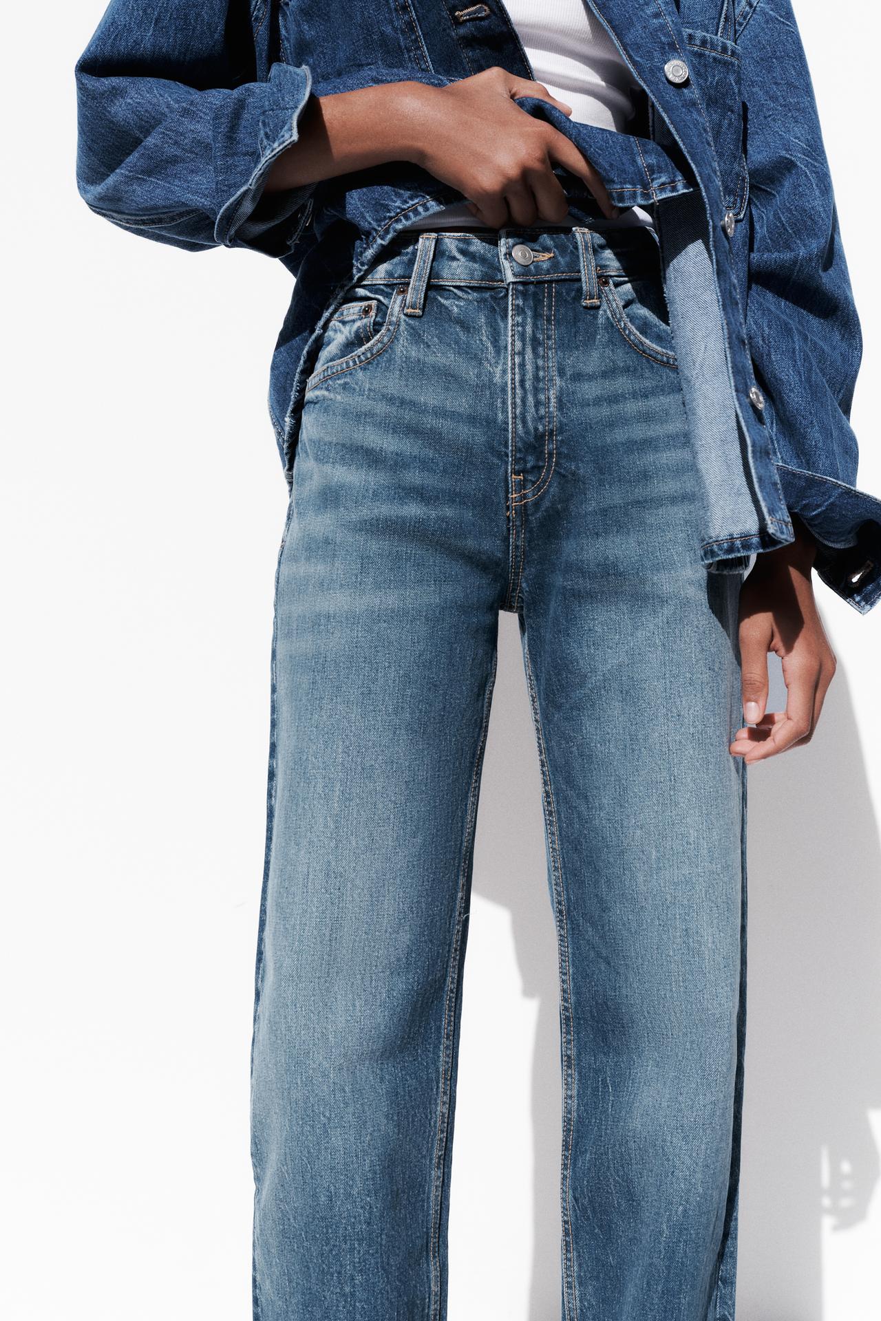 TRF-jeans med hög midja