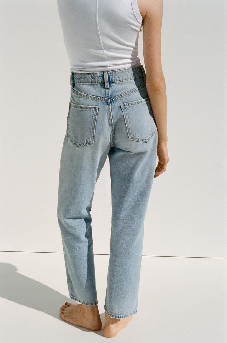 TRF-jeans med hög midja