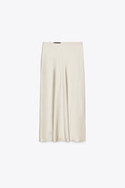 SATIN MIDI-KJOL