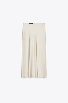 SATIN MIDI-KJOL