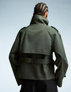 Trenchcoat med knappar 