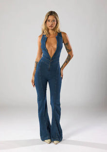 JEANSJUMPDRÄKT