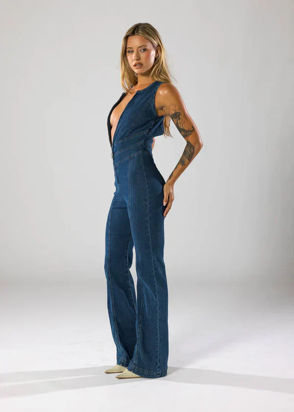 JEANSJUMPDRÄKT