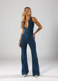 JEANSJUMPDRÄKT