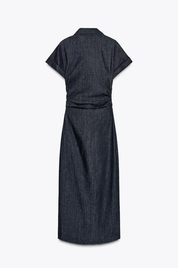 JEANSMIDIKLÄNNING