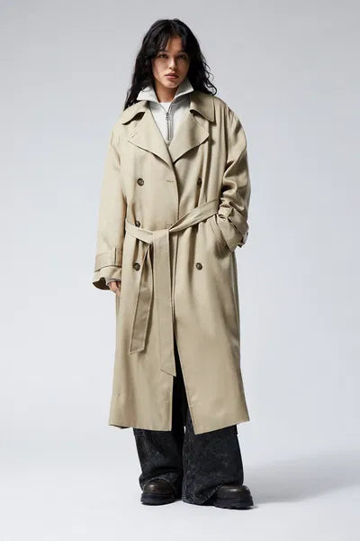 AMARI - Beige Trenchcoat