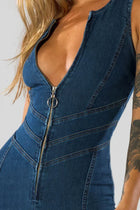 JEANSJUMPDRÄKT