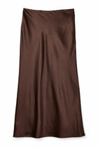 SATIN MIDI-KJOL