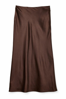SATIN MIDI-KJOL